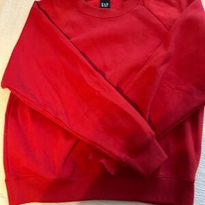 GAP Women's Bold Red Sweatshirt